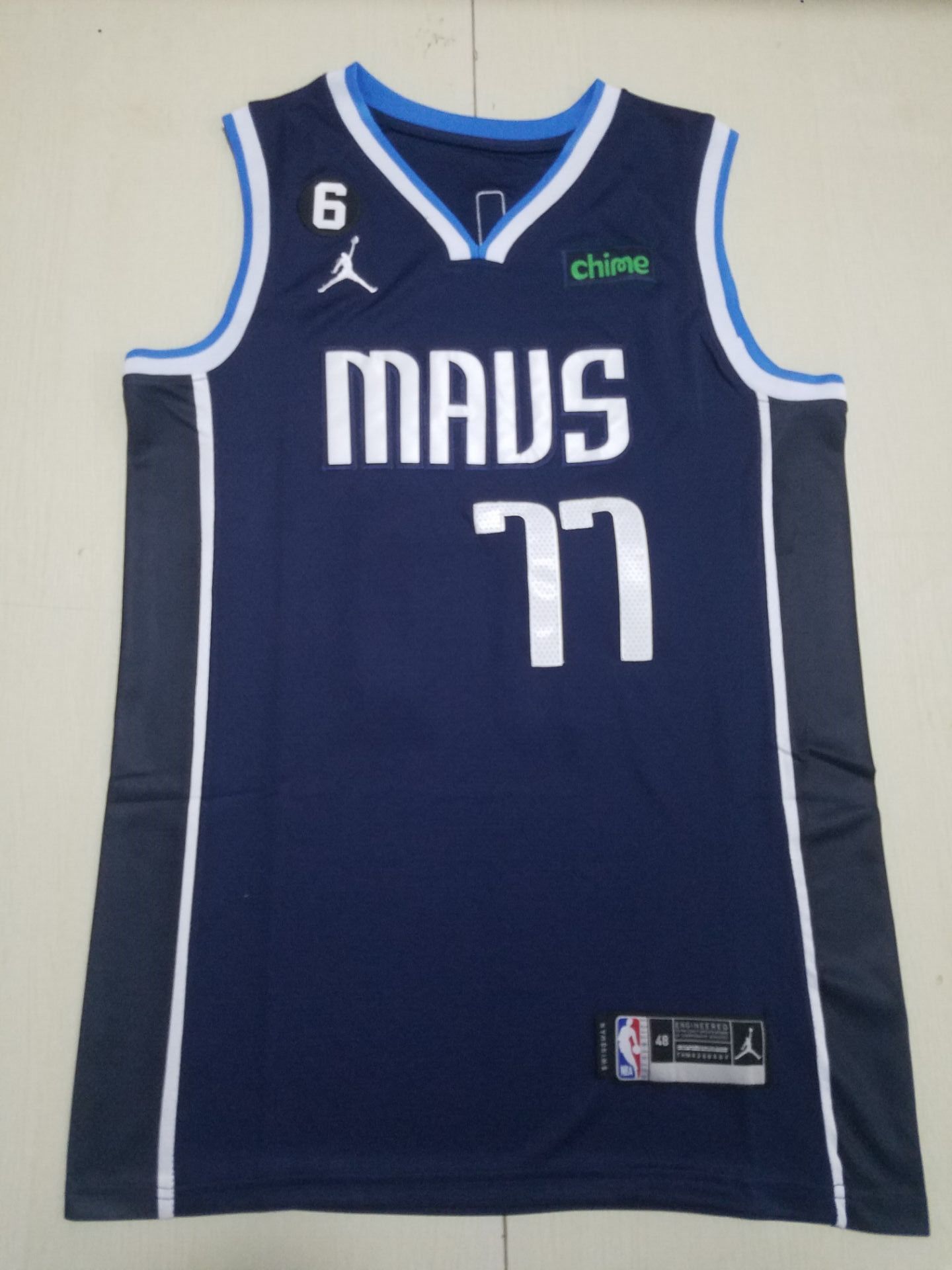 Men Dallas Mavericks #77 Luka Doncic Blue 2022 NBA Jersey->dallas mavericks->NBA Jersey